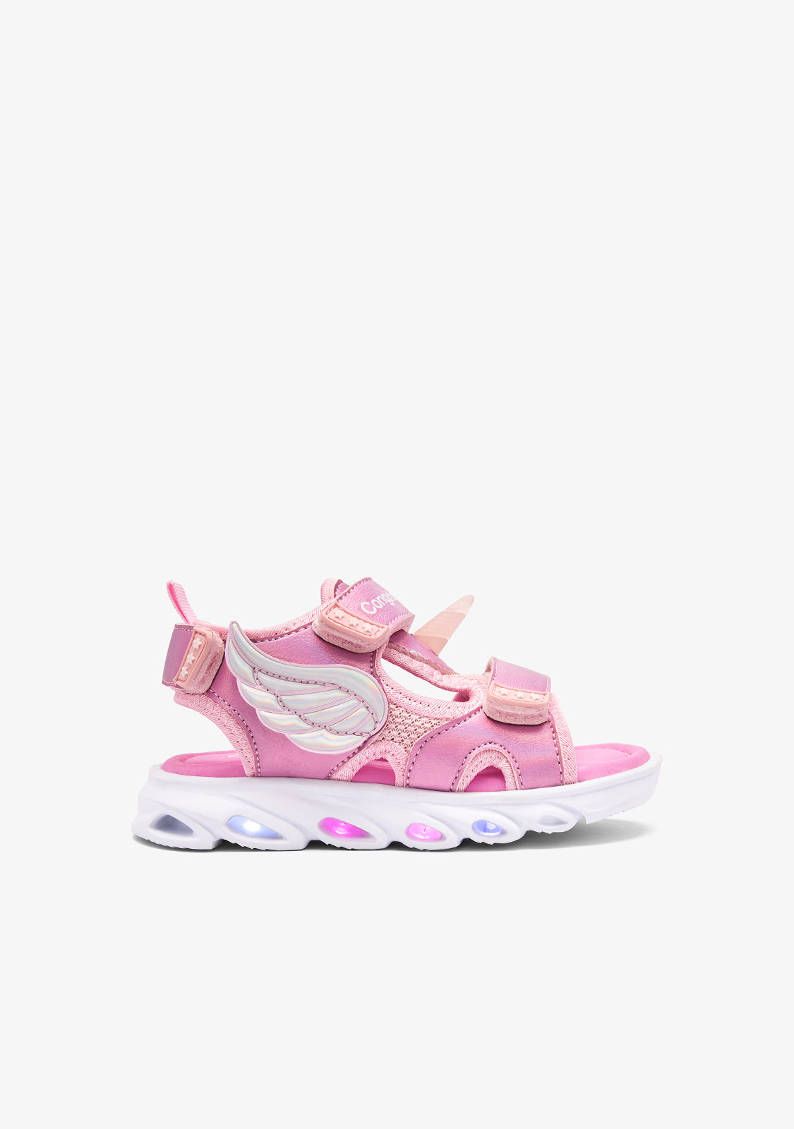 Pink Wings Light Sandals