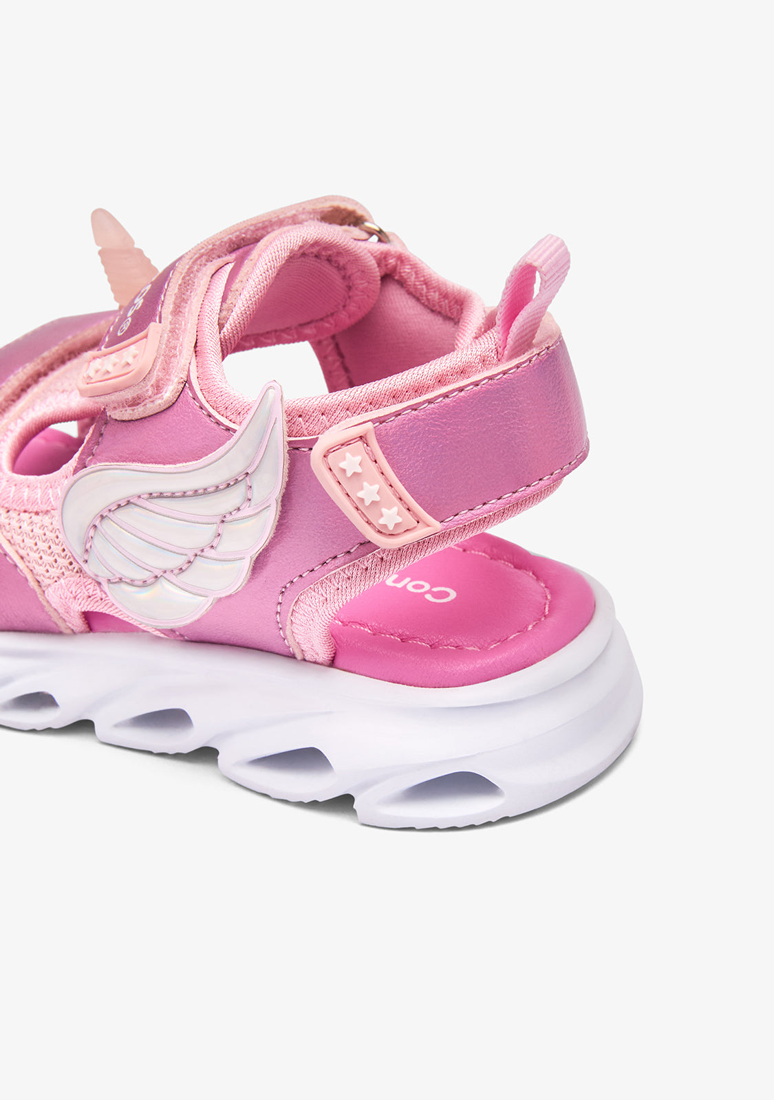 Pink Wings Light Sandals