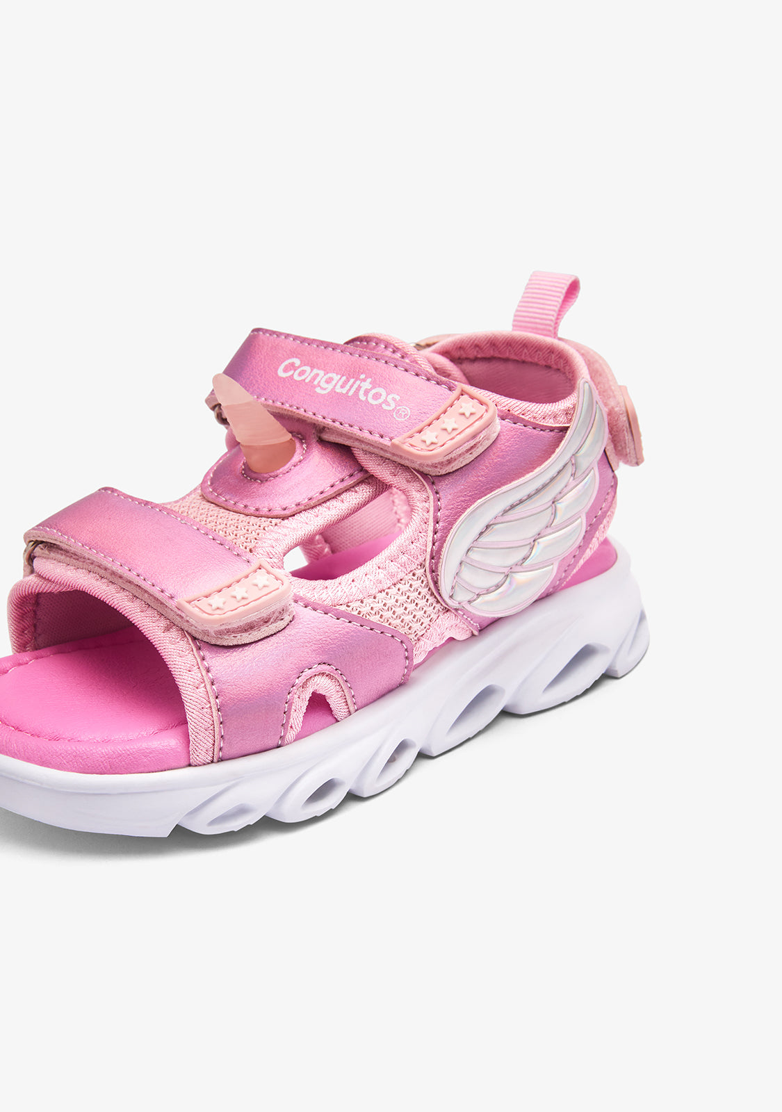Pink Wings Light Sandals