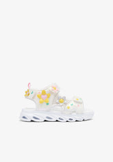 Sandales Légères Multi Fleurs