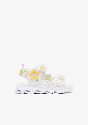 Sandales Légères Multi Fleurs