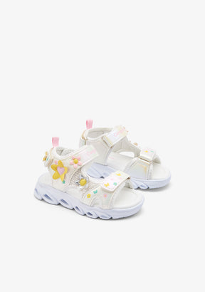 Sandales Légères Multi Fleurs