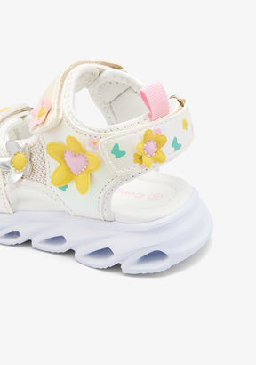 Sandales Légères Multi Fleurs