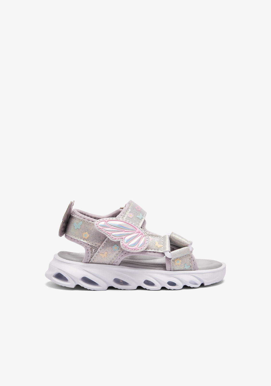 Silver Wings Light Sandals