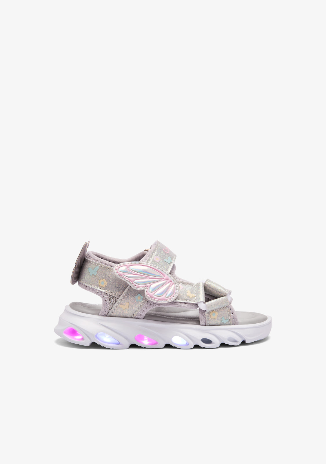 Silver Wings Light Sandals