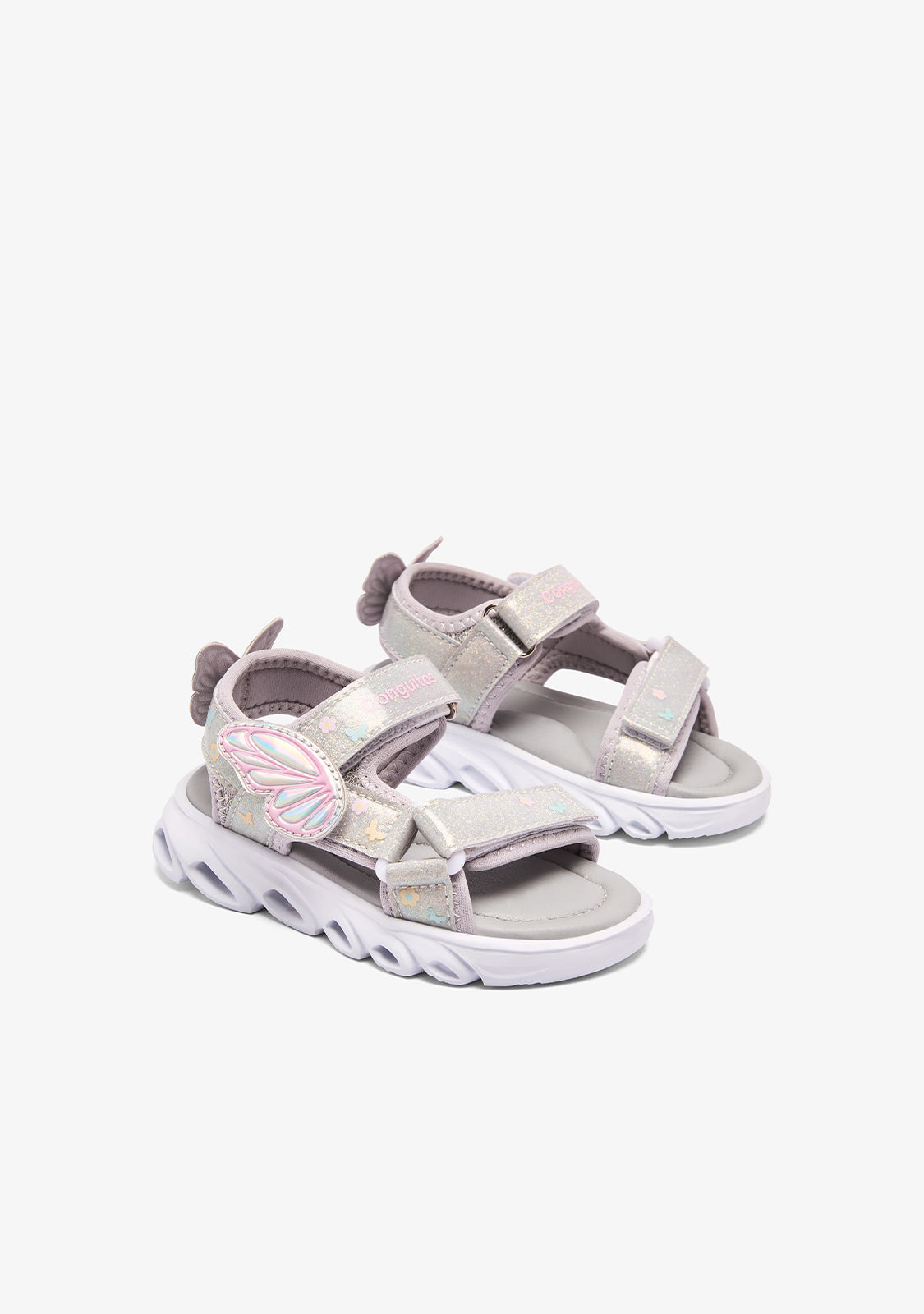 Silver Wings Light Sandals