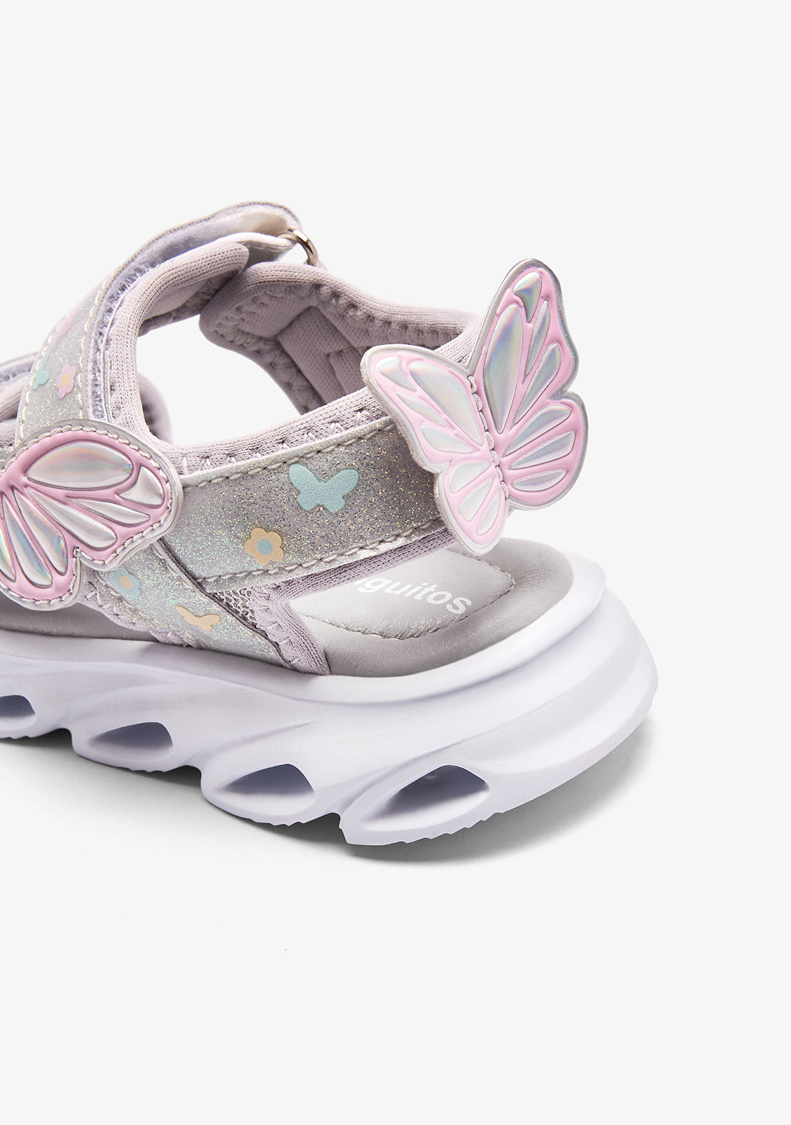 Silver Wings Light Sandals