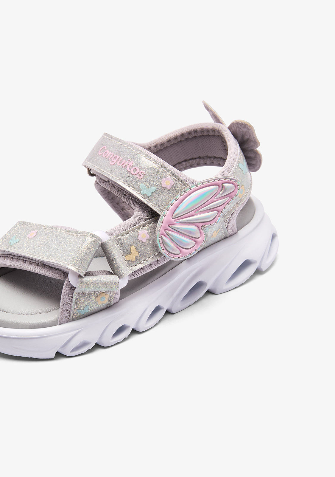 Silver Wings Light Sandals