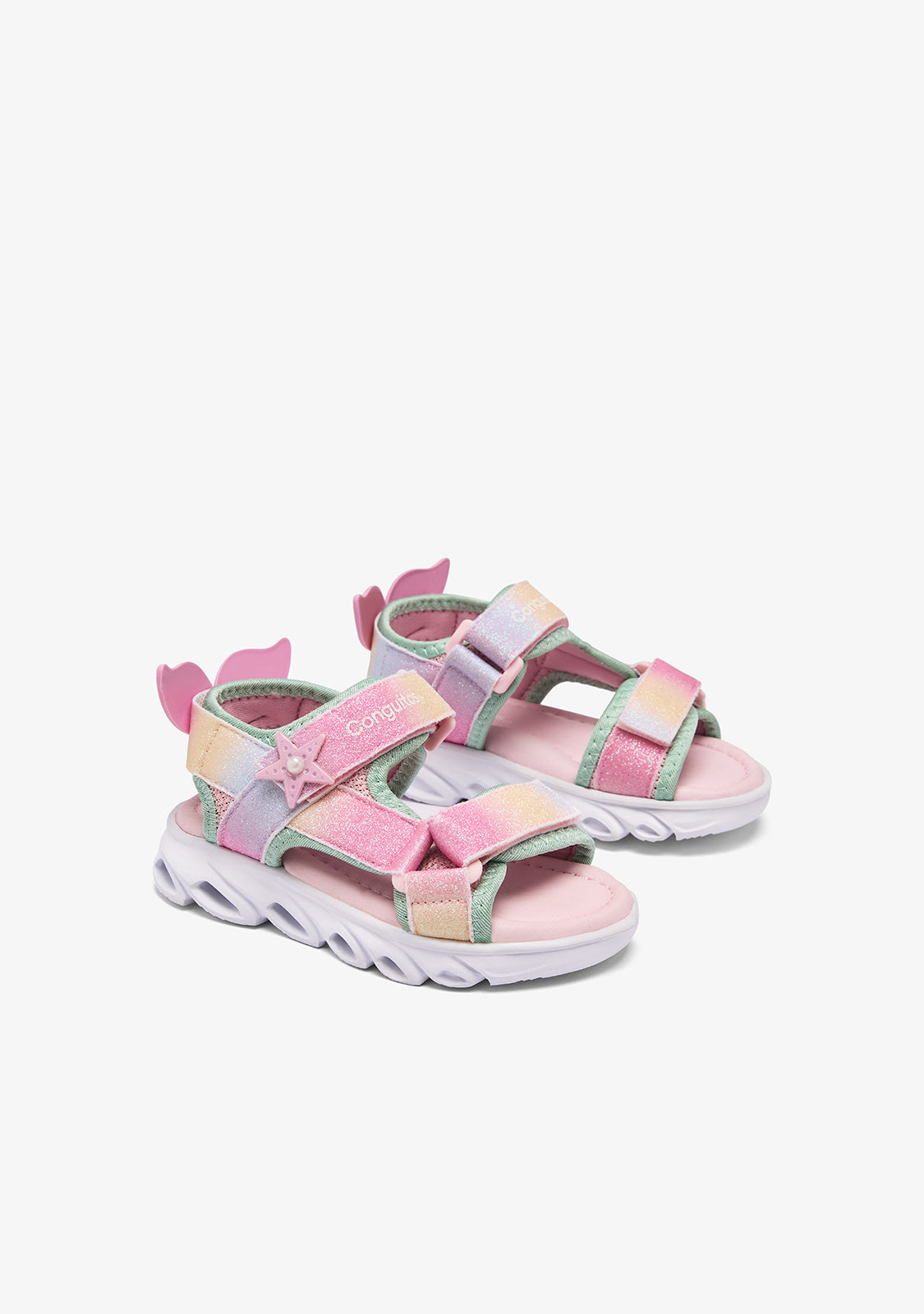 Rainbow Star Light Sandals