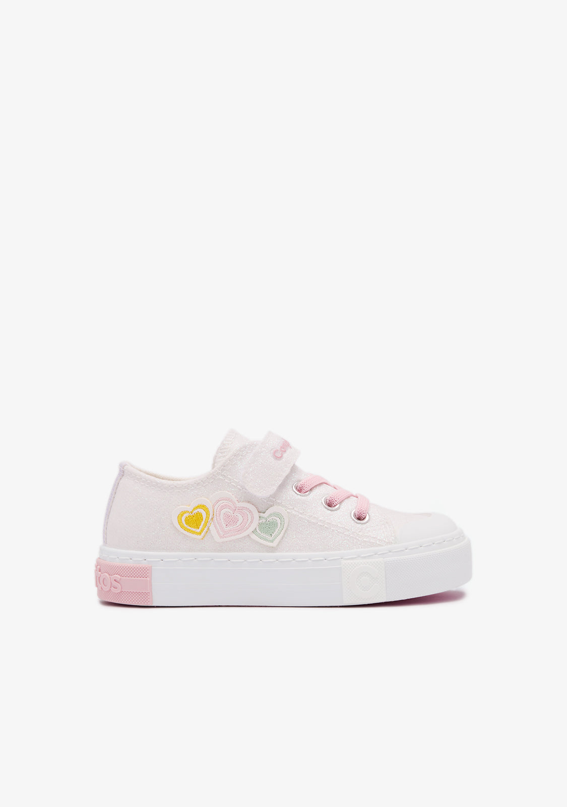 Multi Glitter Hearts Sneakers