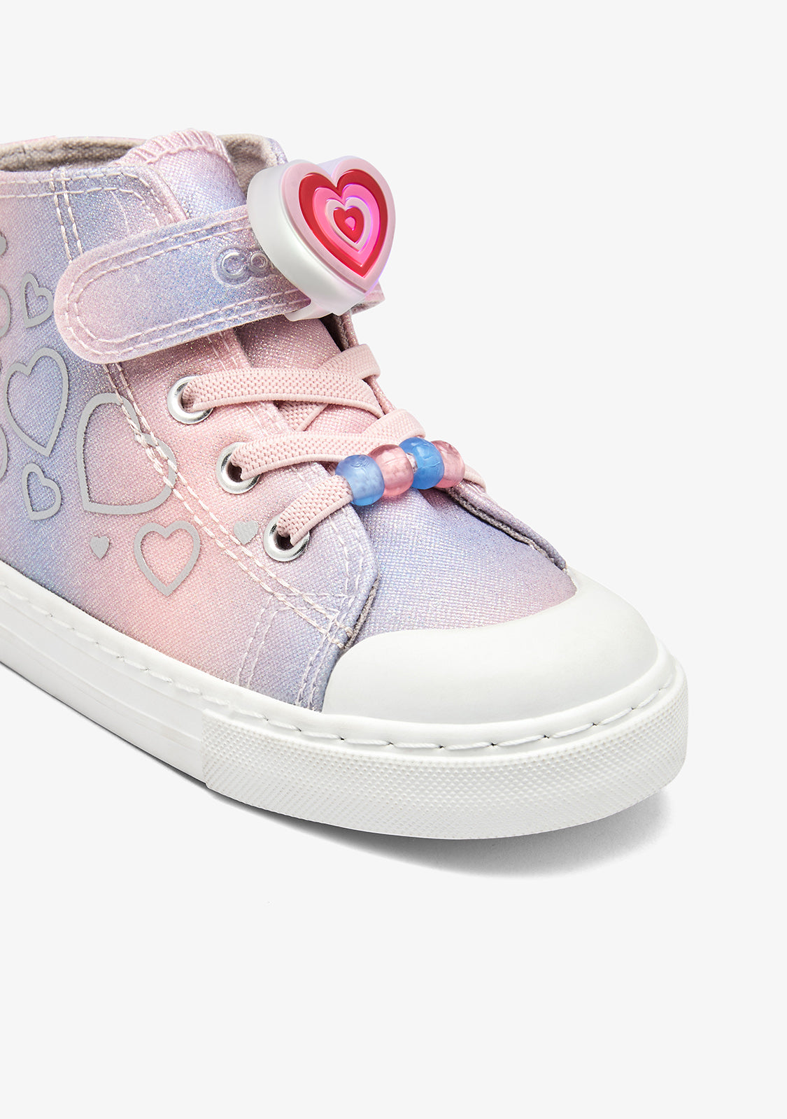 Sneakers Alte Multicolore con Luce