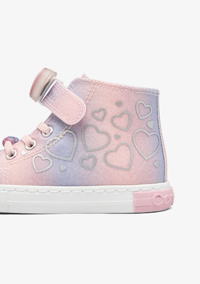 Sneakers Alte Multicolore con Luce