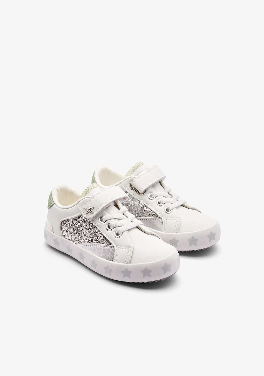 Multi Glitter Stars-Sneaker