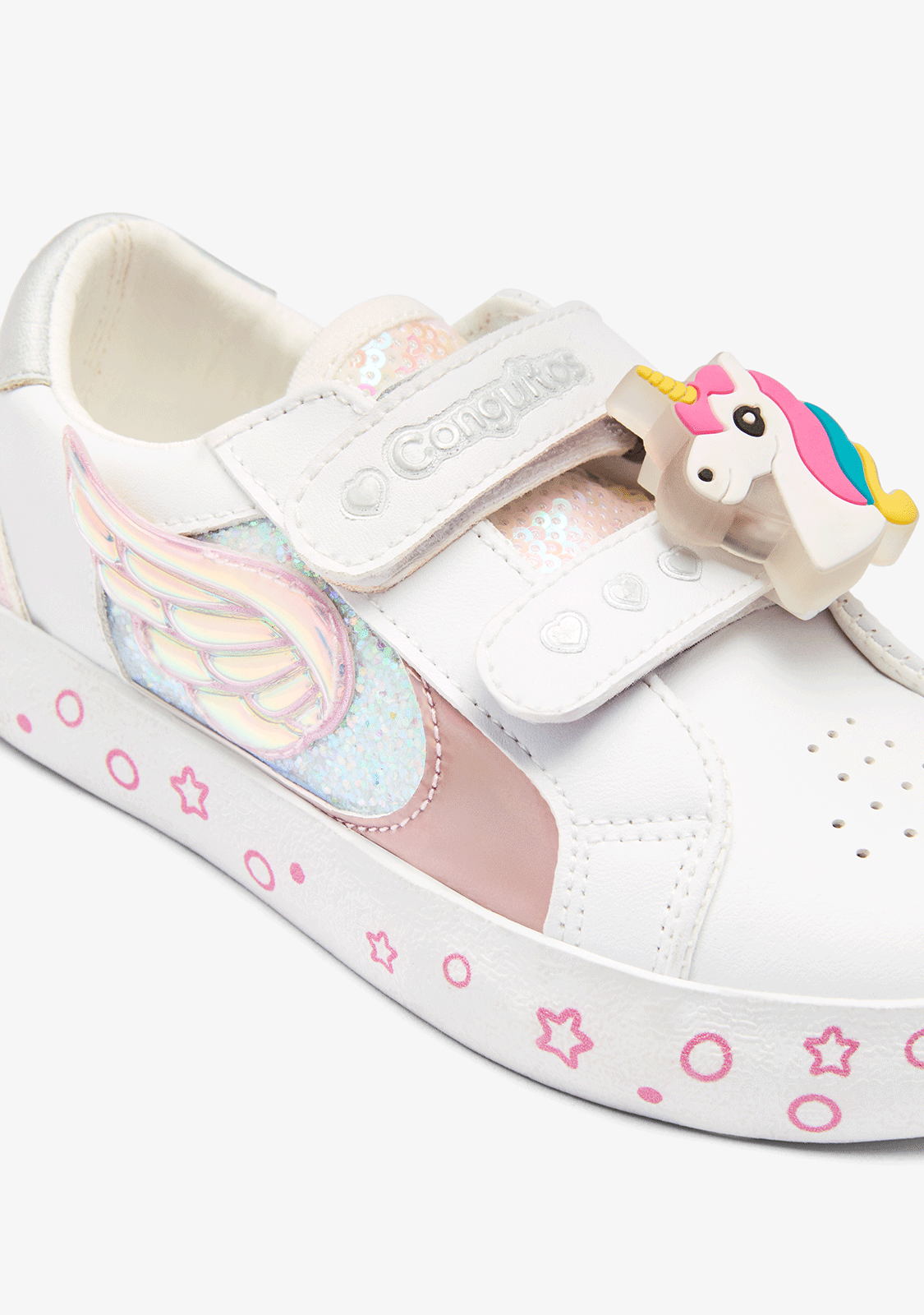 White Unicorn Light Sneakers