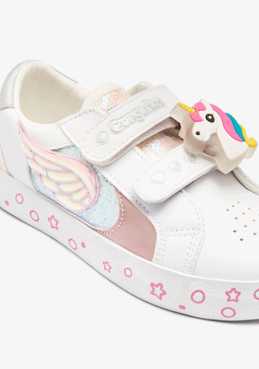 White Unicorn Light Sneakers