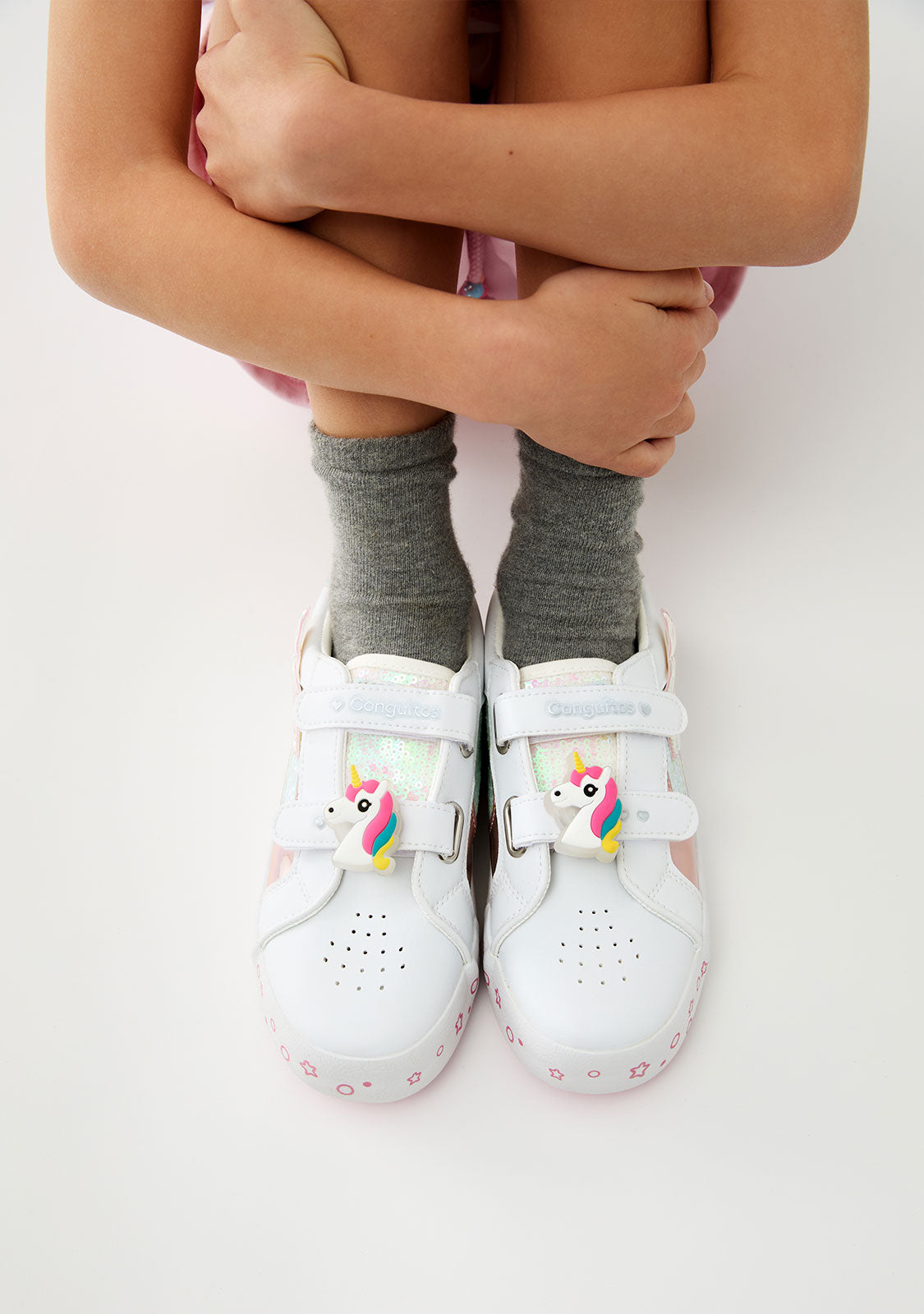 White Unicorn Light Sneakers