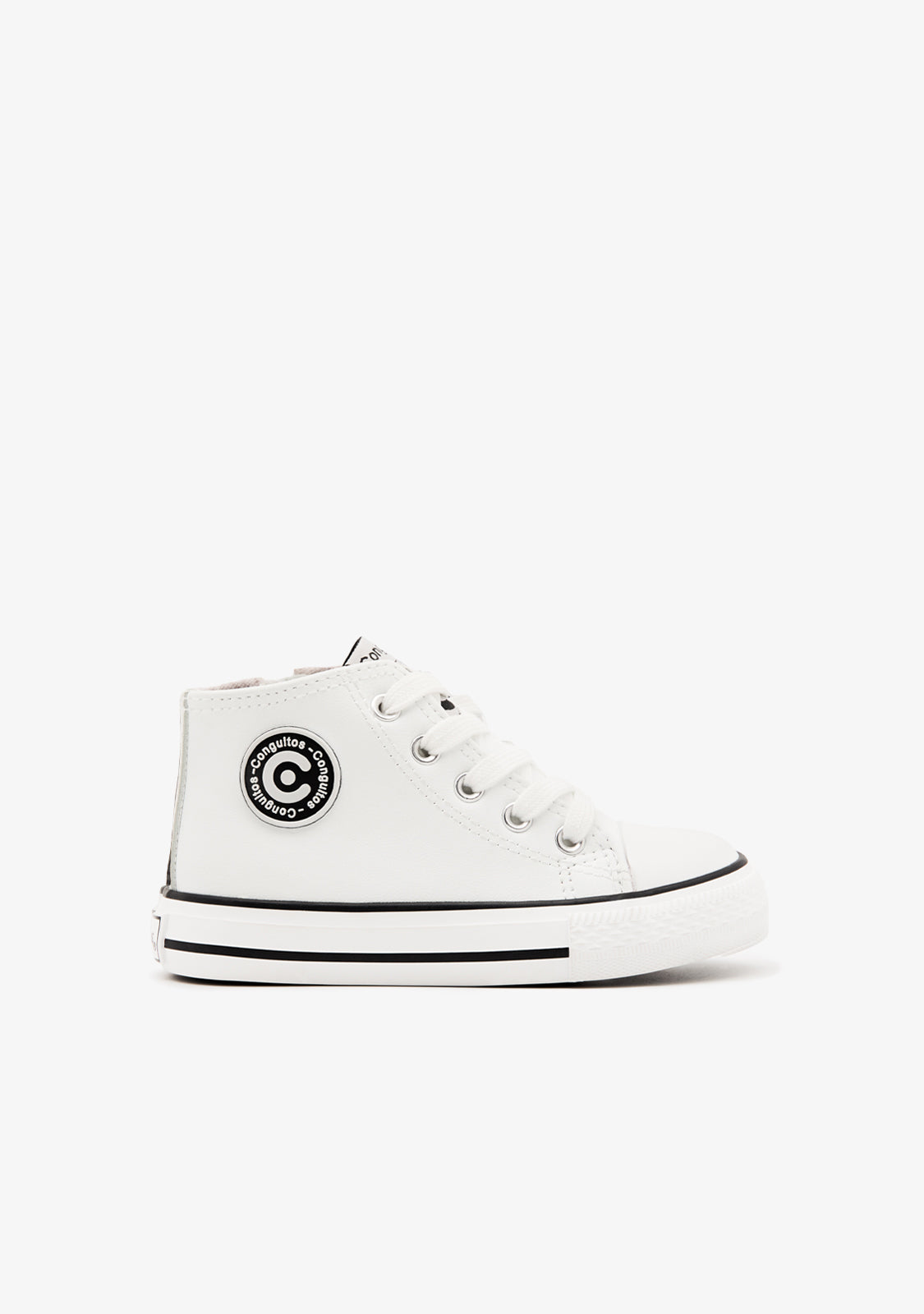 Zapatillas Altas Básicas Blancas