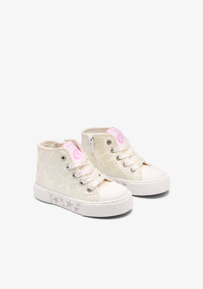 Pink High Glow Sneakers