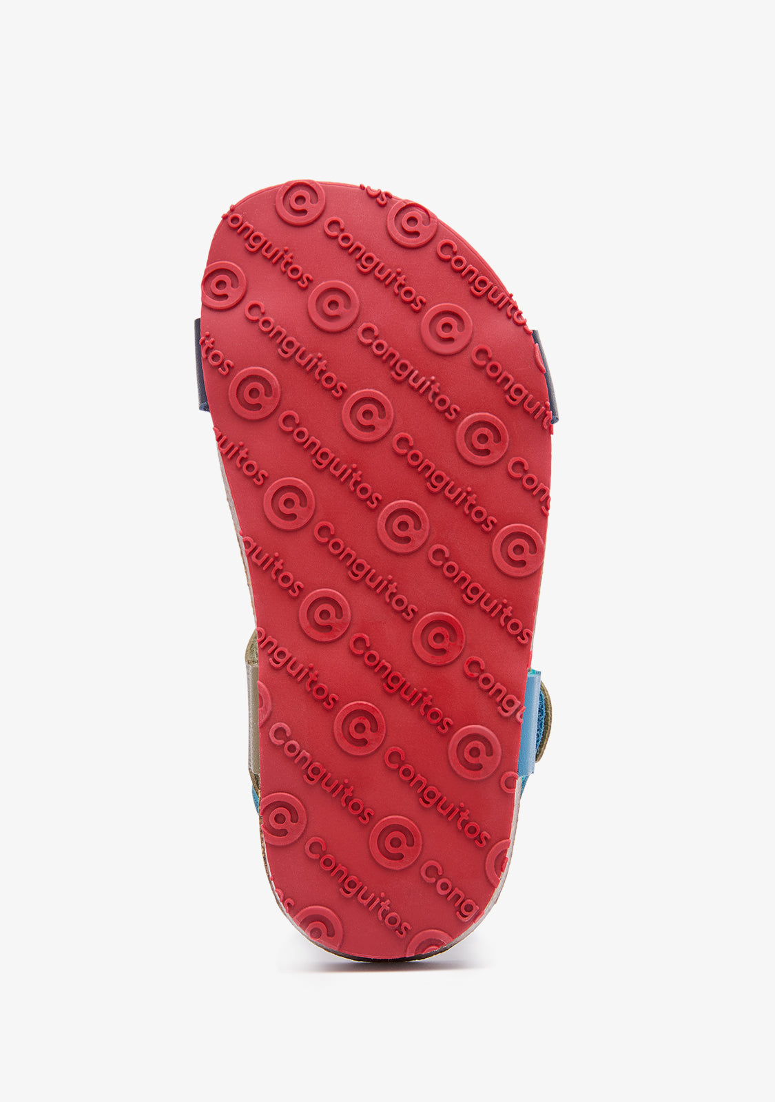 Sandalias Bio Tiras Azul Rojo y Verde