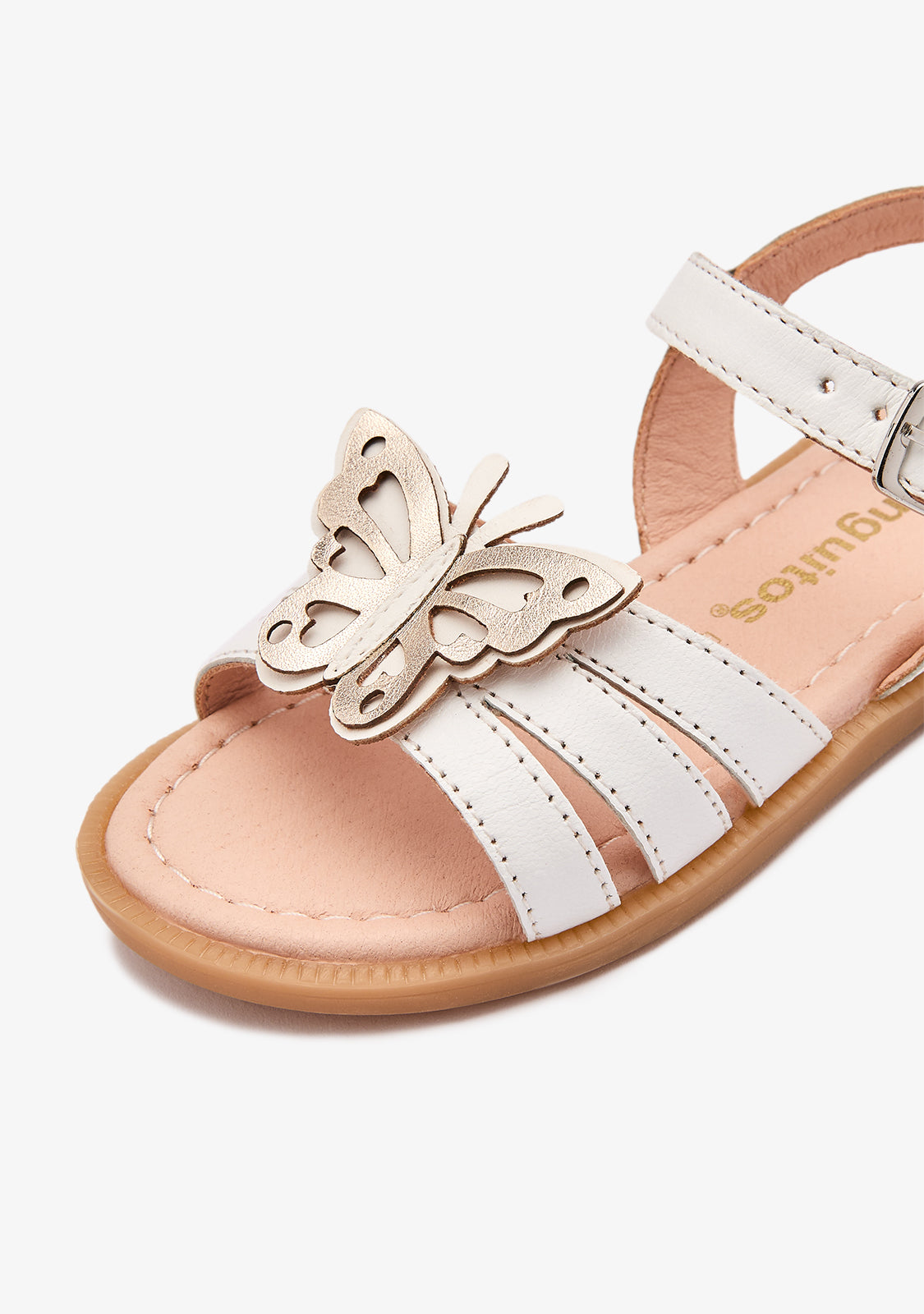 White Butterfly Sandals