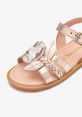 Multi Shine Strips Sandals