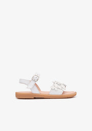 White Butterflies Sandals