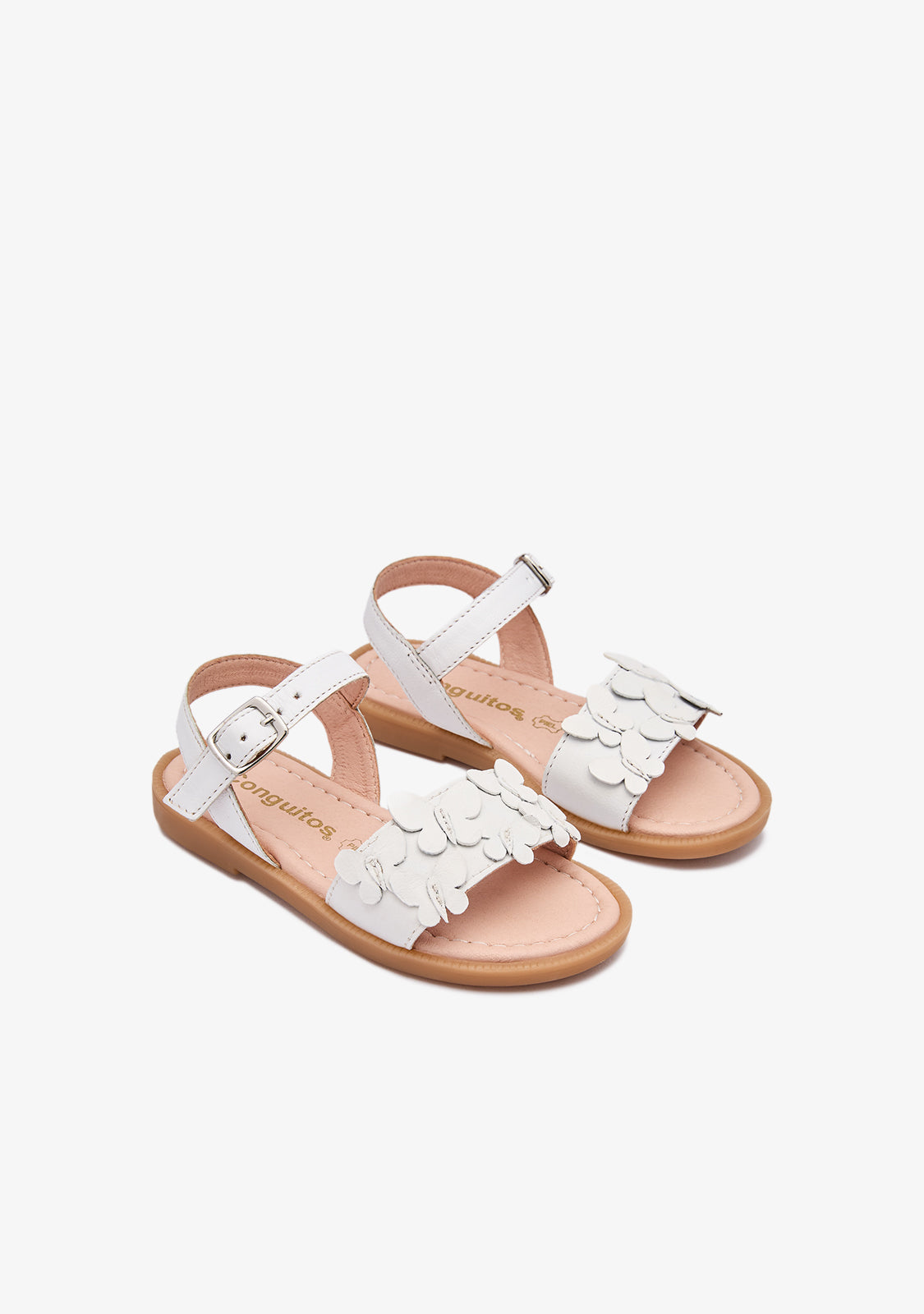 White Butterflies Sandals
