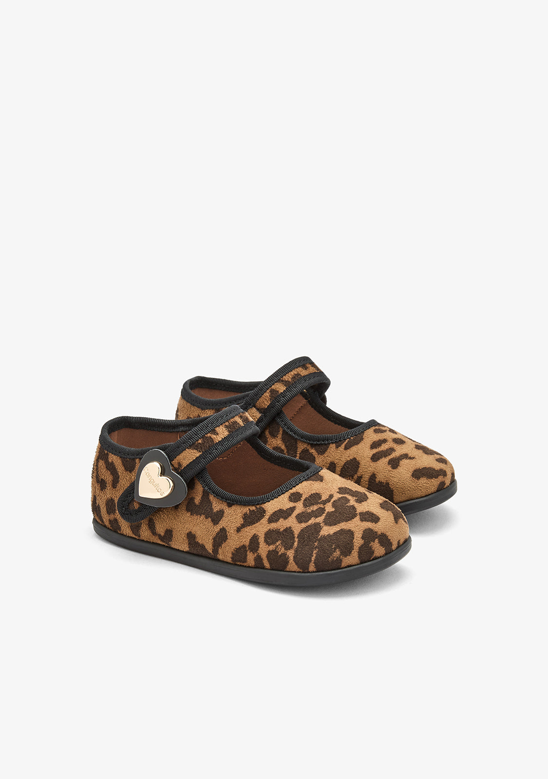 Mary Jane barefoot leopardate con cuore