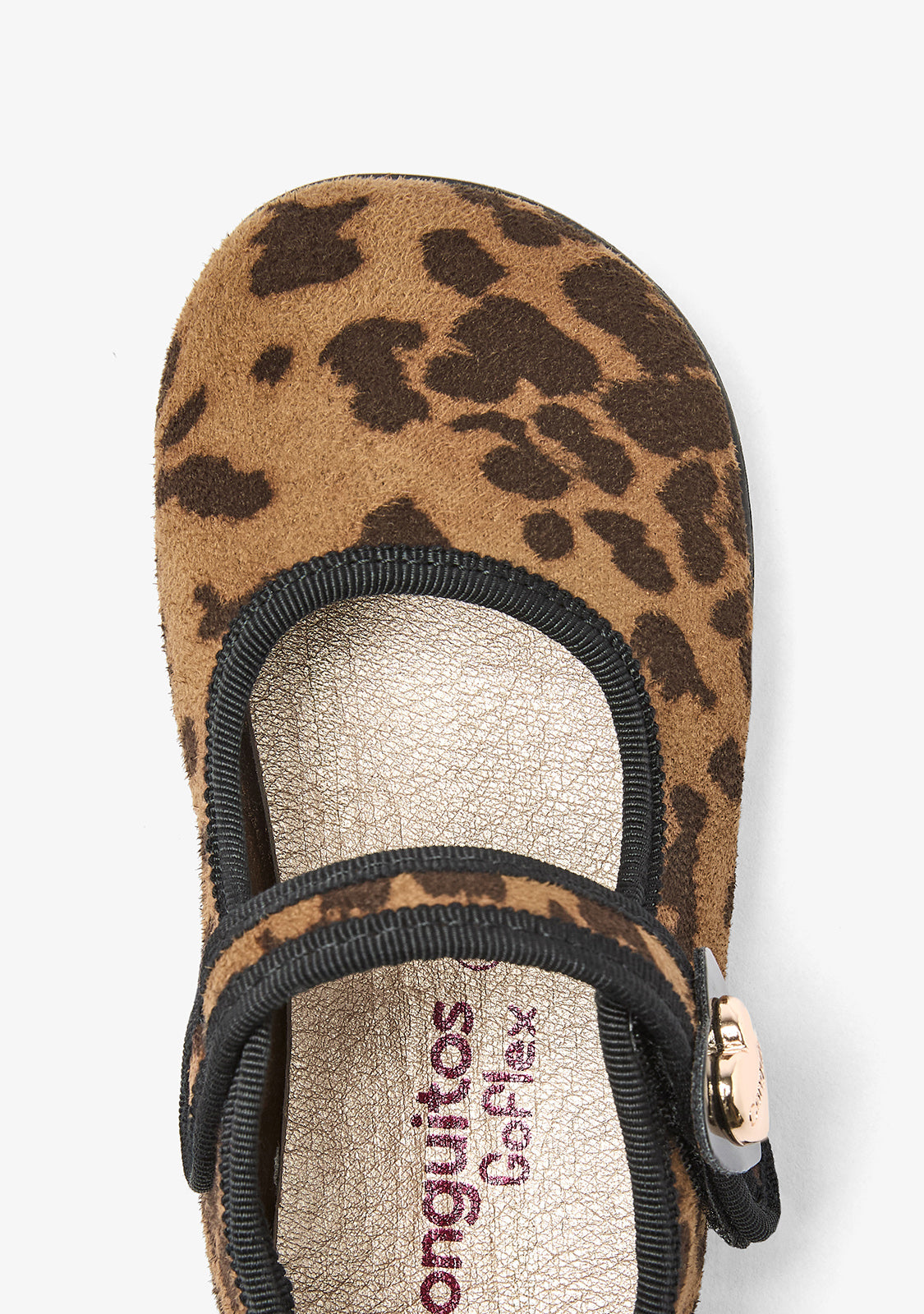 Mary Jane barefoot leopardate con cuore