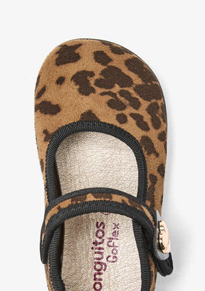 Mary Jane barefoot leopardate con cuore