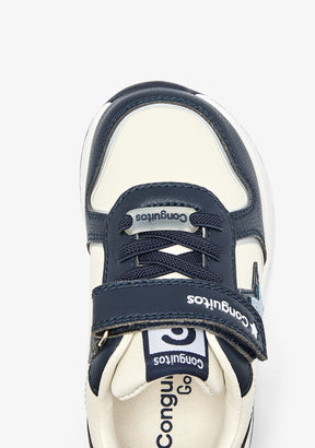 Barefoot Sneakers with light star navy