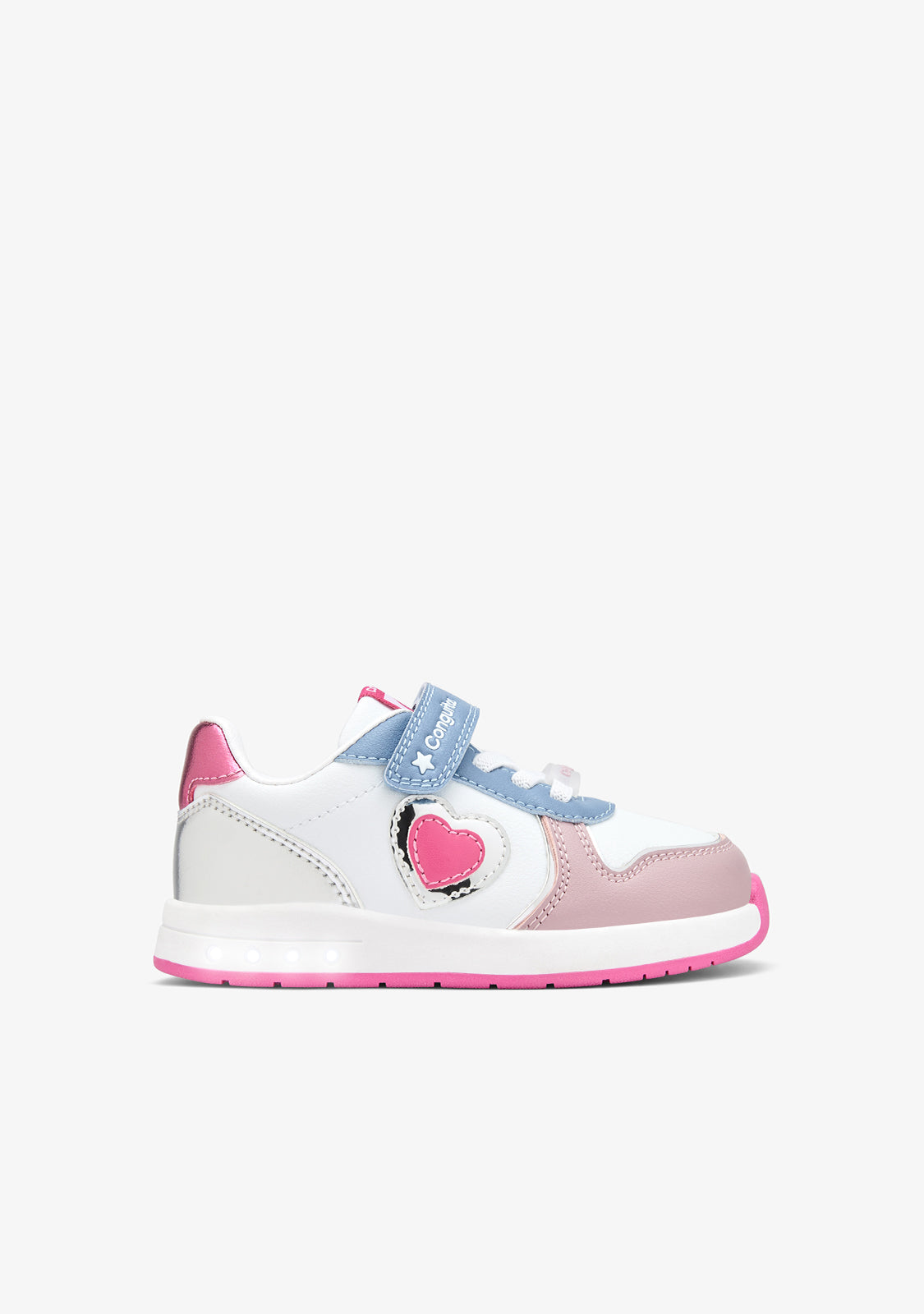 Barefoot Sneakers with light heart multi