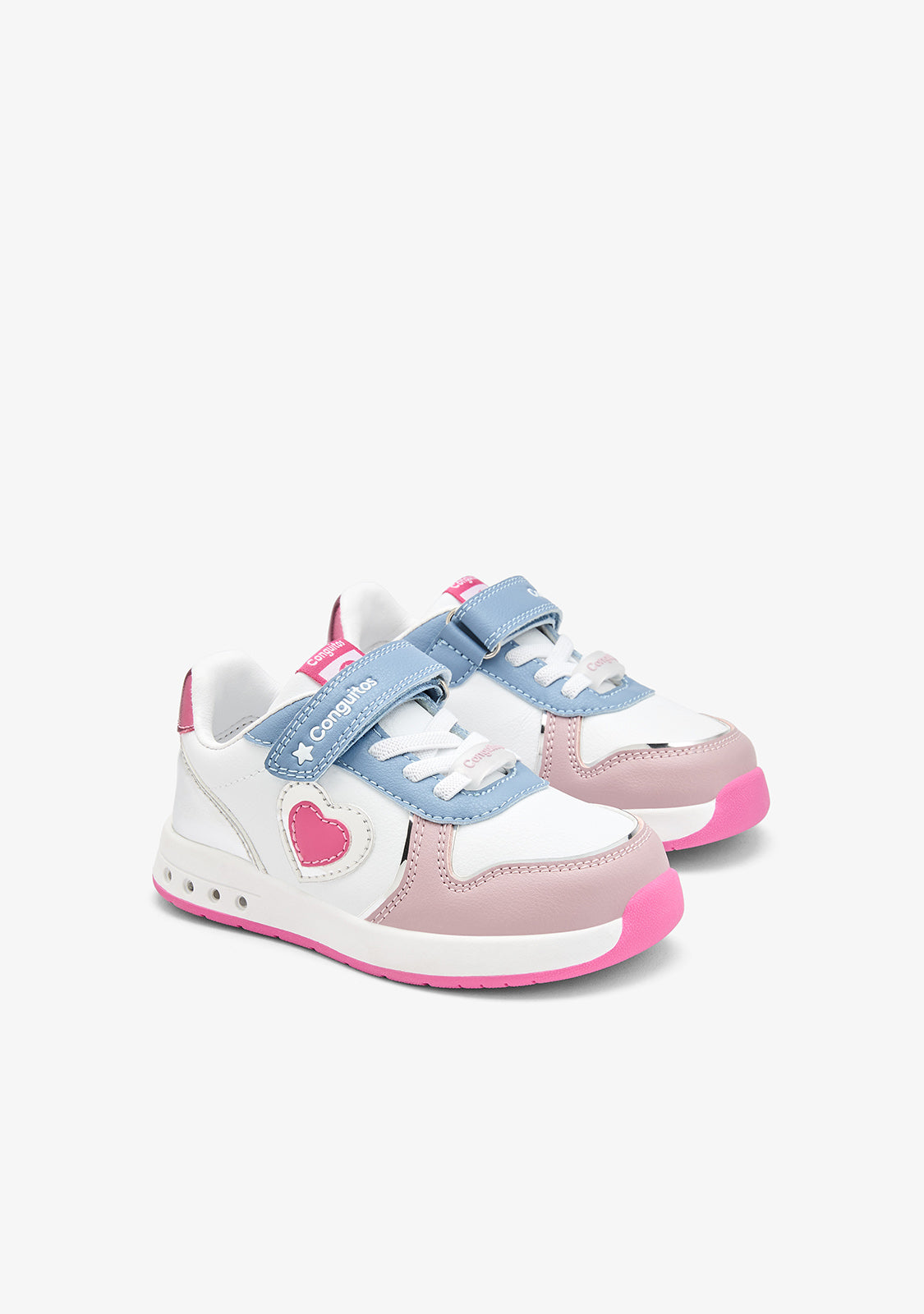 Barefoot Sneakers with light heart multi