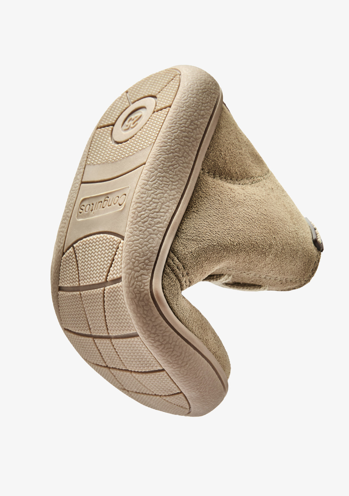 Stivaletti safari barefoot beige effetto camoscio