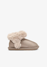 Stivaletto Australiano in Pelliccia Goflex Taupe