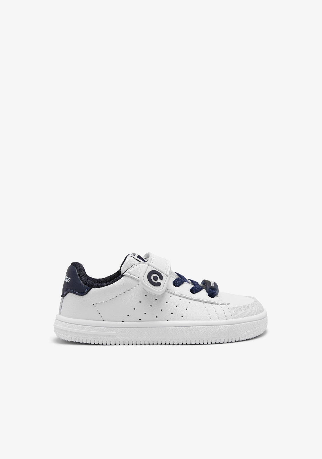 Scarpe da scuola sportive Goflex a piedi nudi con cinturino blu scuro