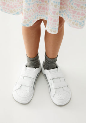 Barefoot Goflex Silver Glitter Sneakers