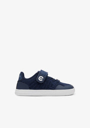 Marineblaue Barfuß-Goflex-Sneaker aus Netzstoff