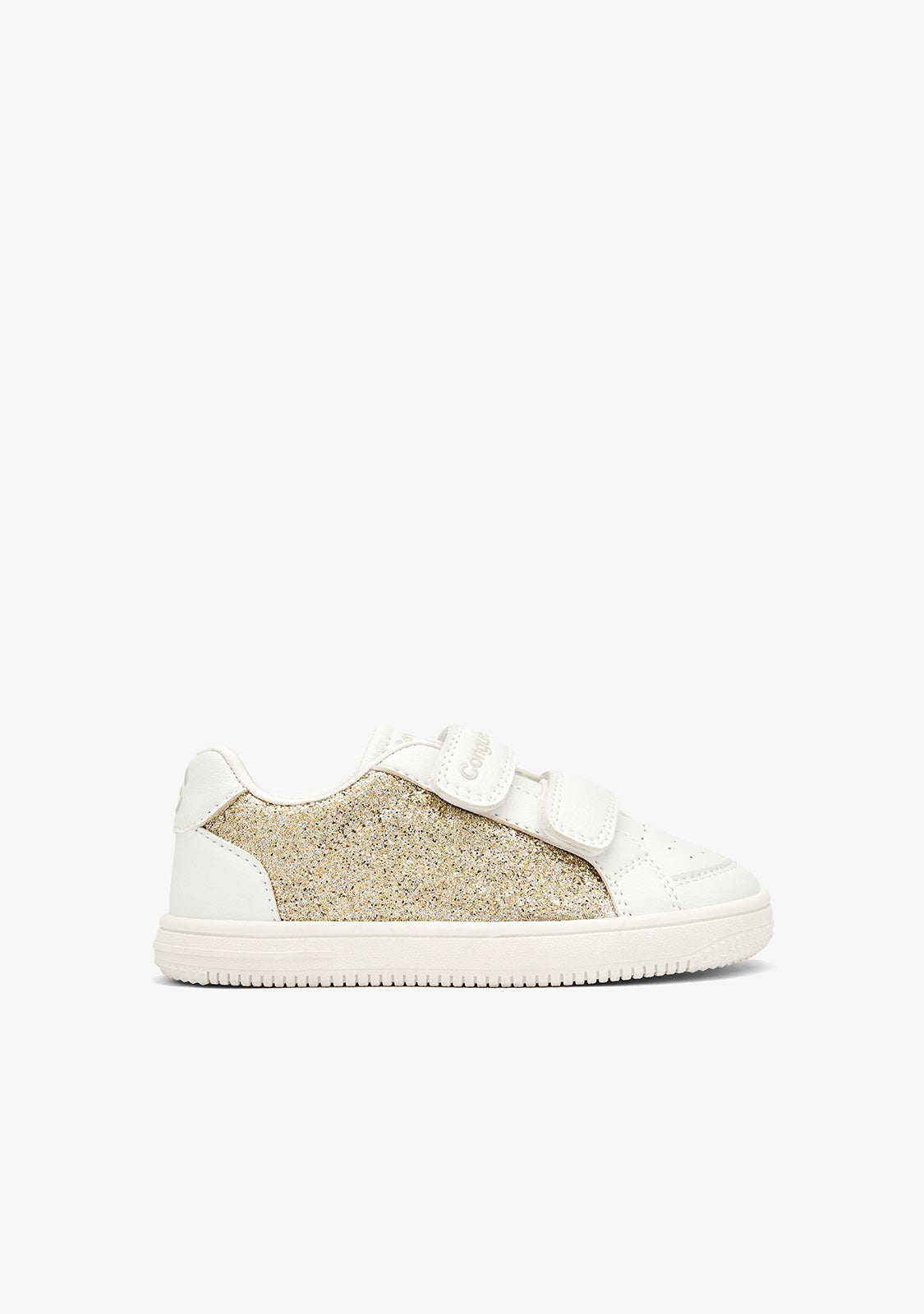 CONGUITOS ZAPATOS / SNEAKERS / TENNIS SNEAKERS GLITTER GOLD