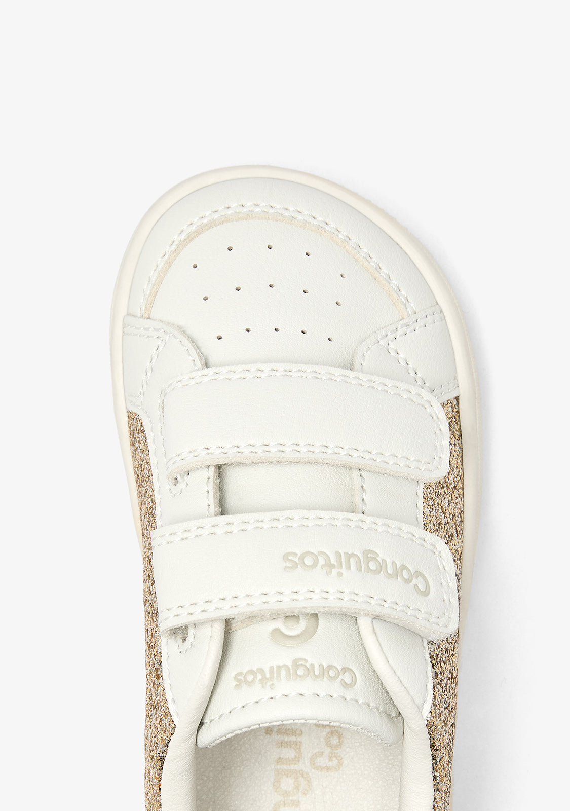 Zapatillas Barefoot Goflex Glitter Dorado