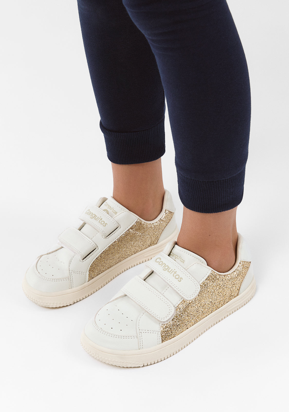 Barefoot Sneakers Goflex Glitter Gold