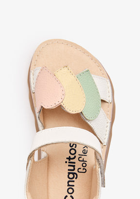 Sandálias Goflex Barefoot Multi Corações
