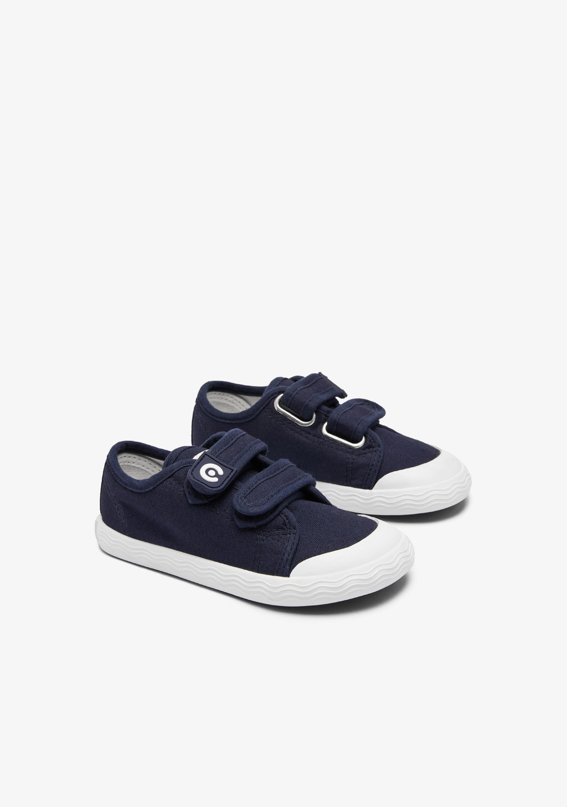 Navy Canvas Barefoot Goflex Sneakers