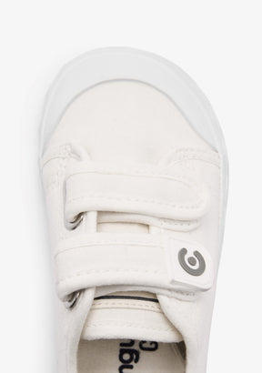 Scarpe da ginnastica Goflex Barefoot Tela Bianca