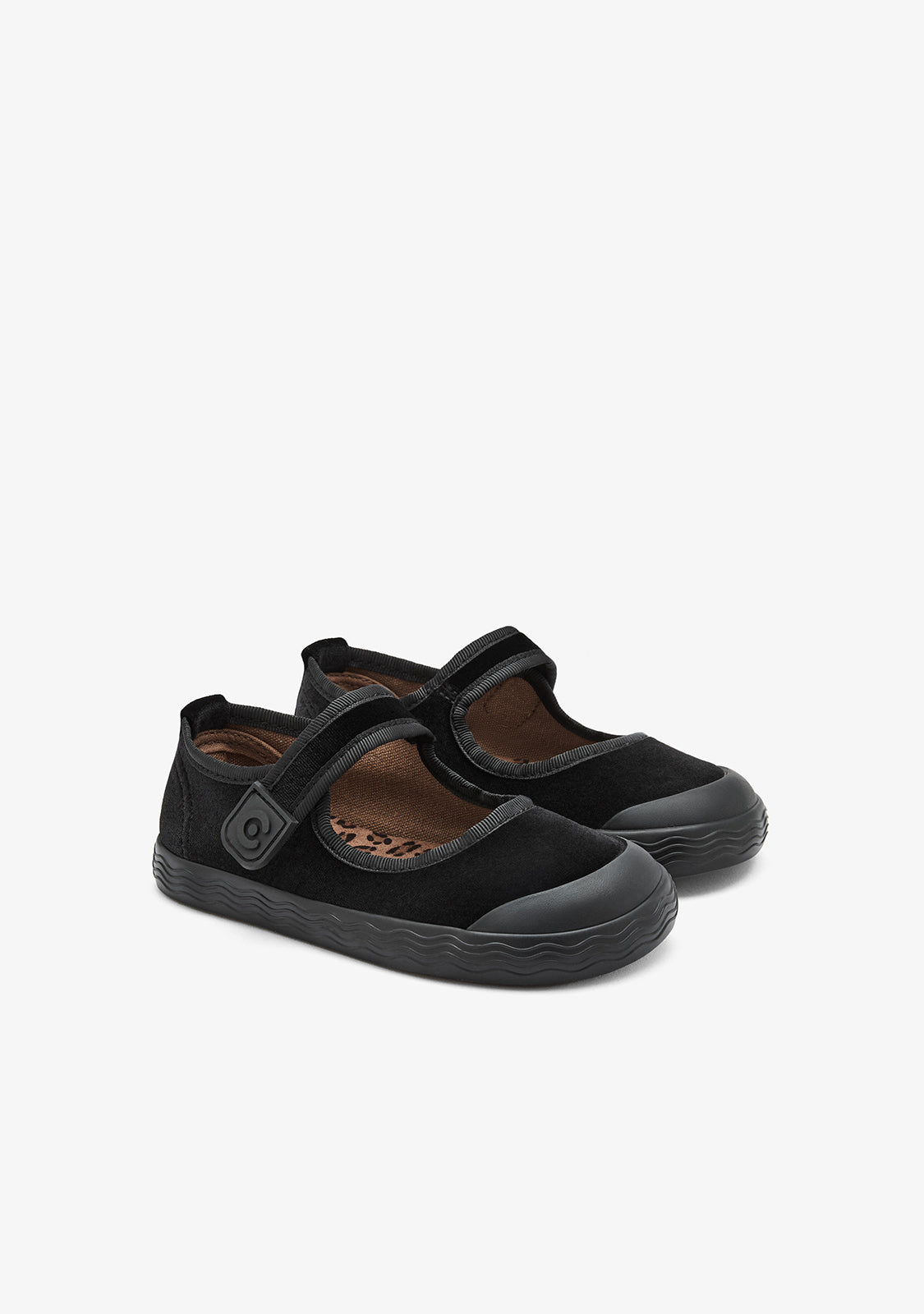 Barefoot Mary Jane Velvet Black
