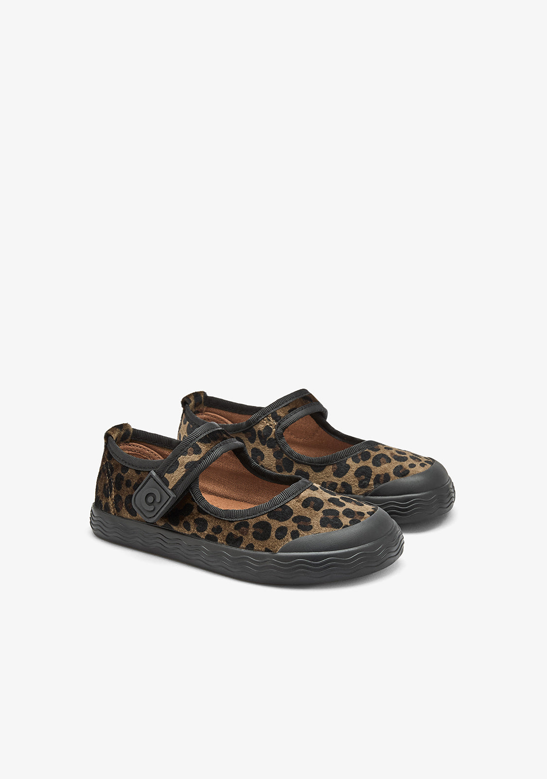 Mary Jane barefoot leopardate