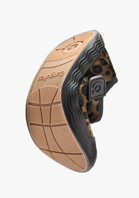 Mary Jane barefoot leopardate