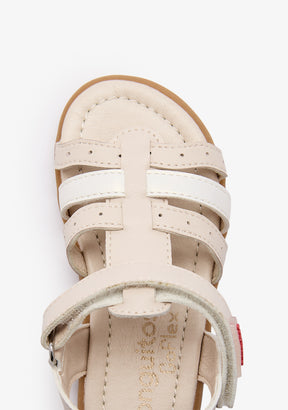 Sandales Goflex Barefoot Brillantes Beiges