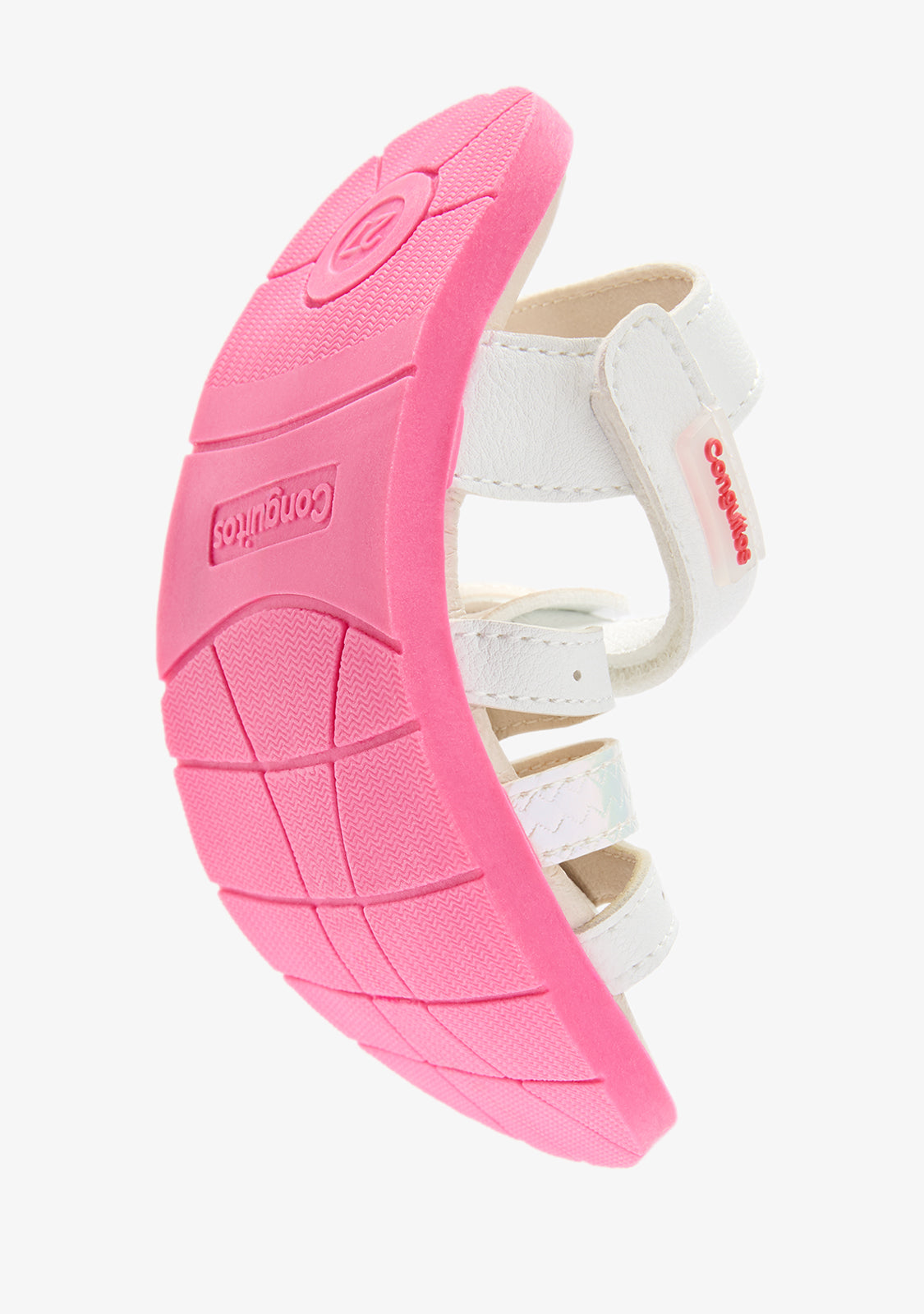 White Pink Barefoot Goflex Sandals