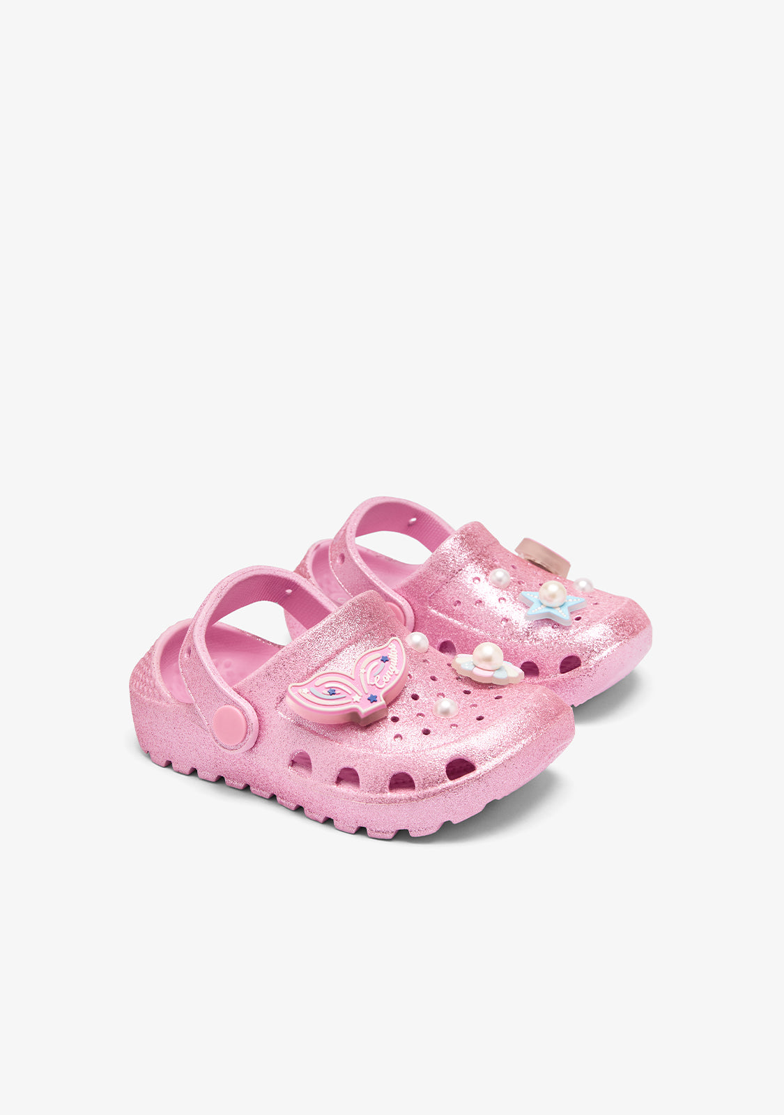 Pink Mermaid Light Clog